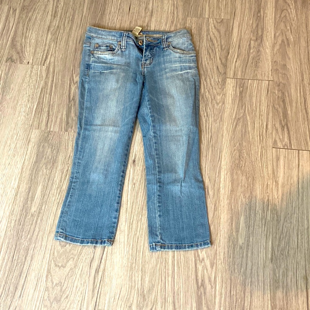 Refuge faded Jean capri